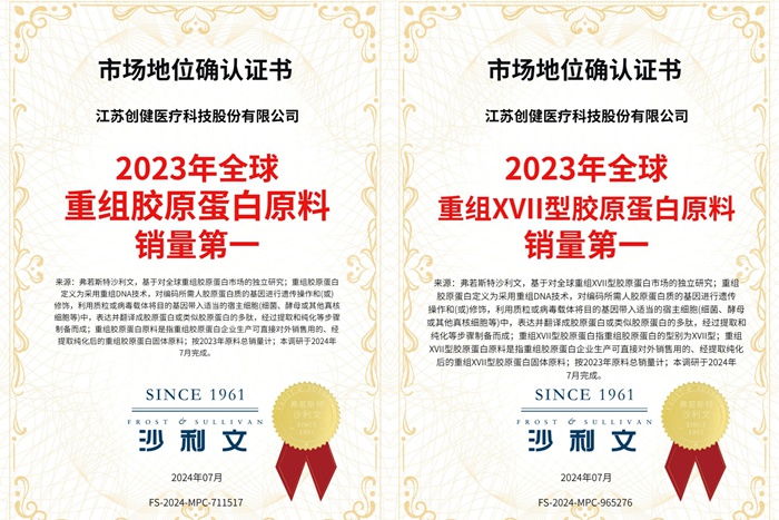 喜讯 | 全球销冠！yl23411永利医疗获沙利文市场地位确认证书 